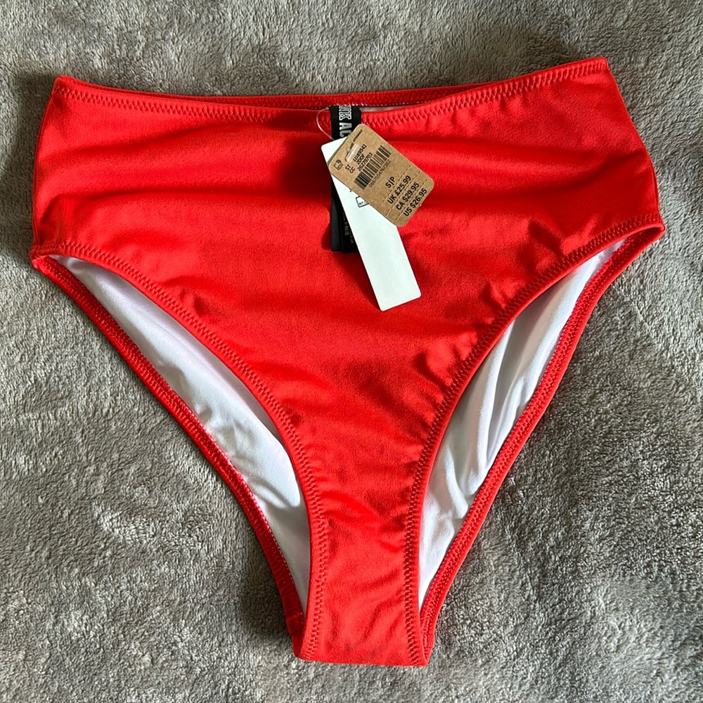 High waist mini bikini from pink size small